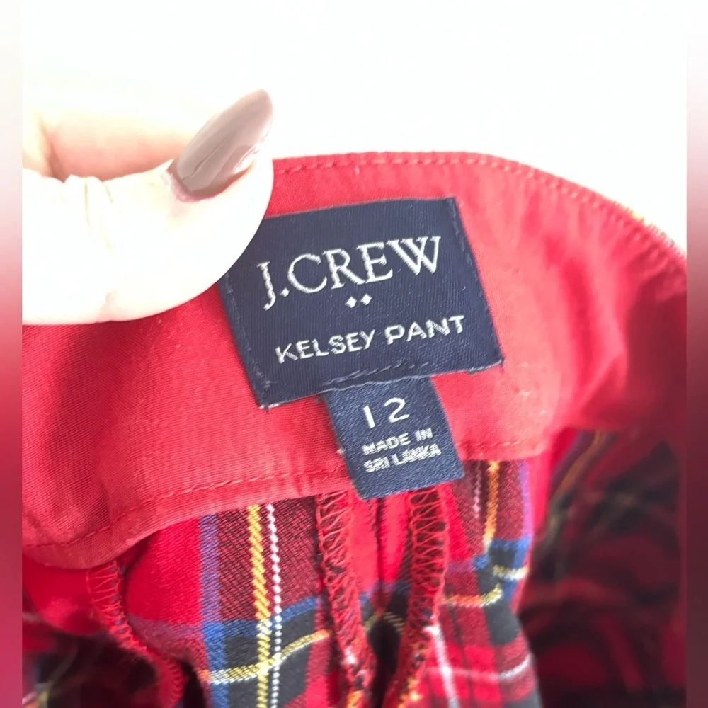 J. Crew stylish plaid